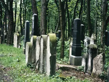 Der Alte Jüdische Friedhof in Fürth, 1607 angelegt und bis 1936 in Gebrauch
