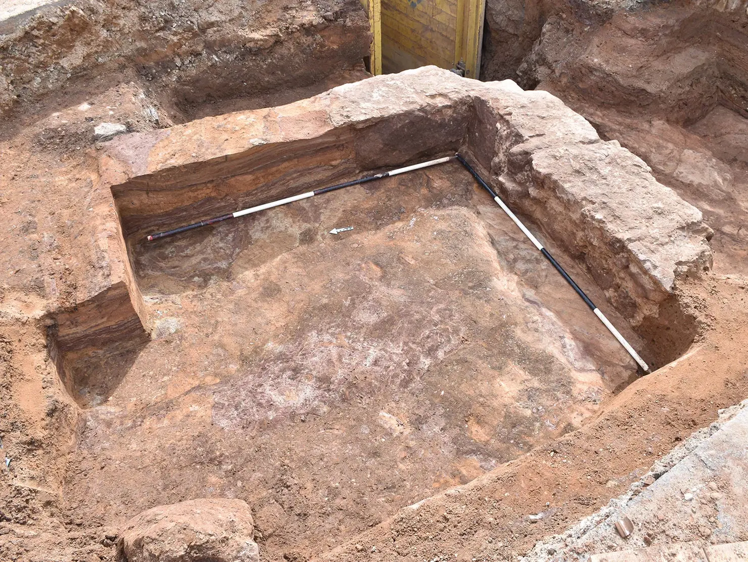 Fundament einer spätmittelalterlichen Kapelle