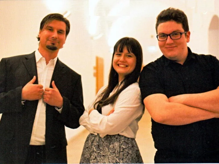 Benjamin Schallwig, Polina Danilova, Lorenz Trottmann.