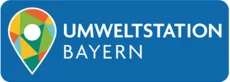 Logo mit der Aufschrift "Umweltstation Bayern"