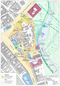 Ausschnitt aus den Planunterlagen zum Pegnitzquartier