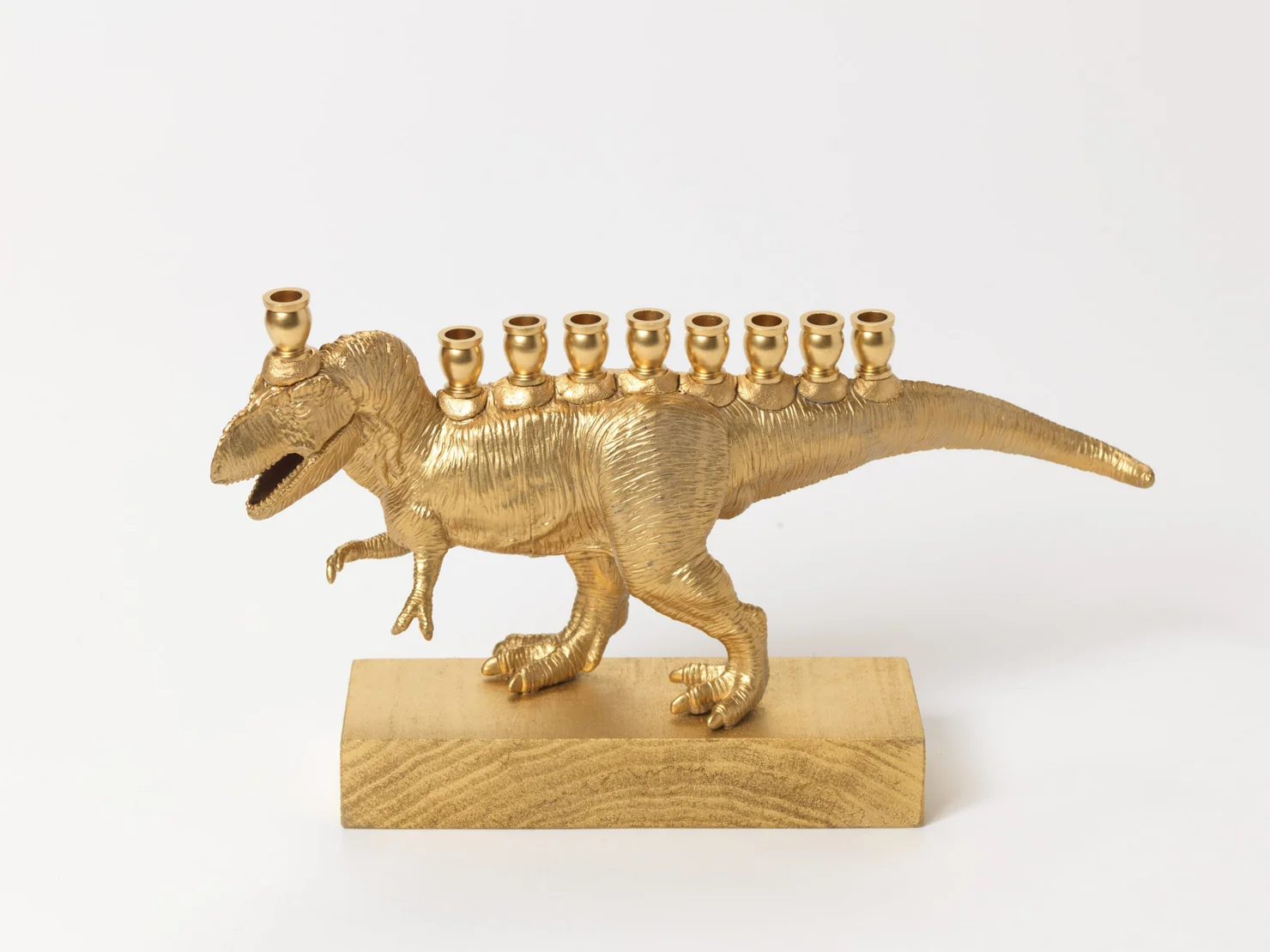 Dino-Chanukkaleuchter