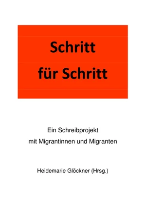Rotes Rechteck mit dem Text Schritt für Schritt