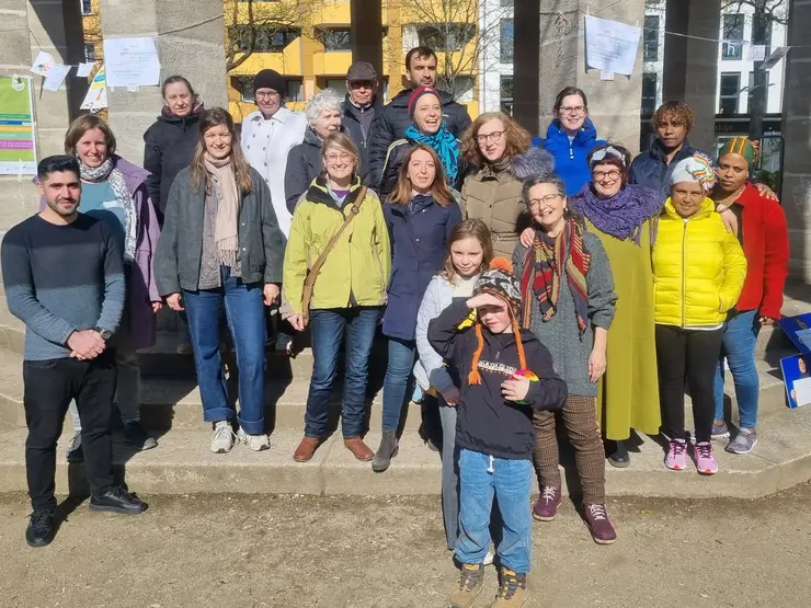 Gruppenfoto der Teilnehmenden am Tag der Vielfalt