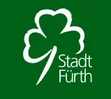Klee-Blatt-Logo Logo der Stadt Fürth mit Klee-Blatt