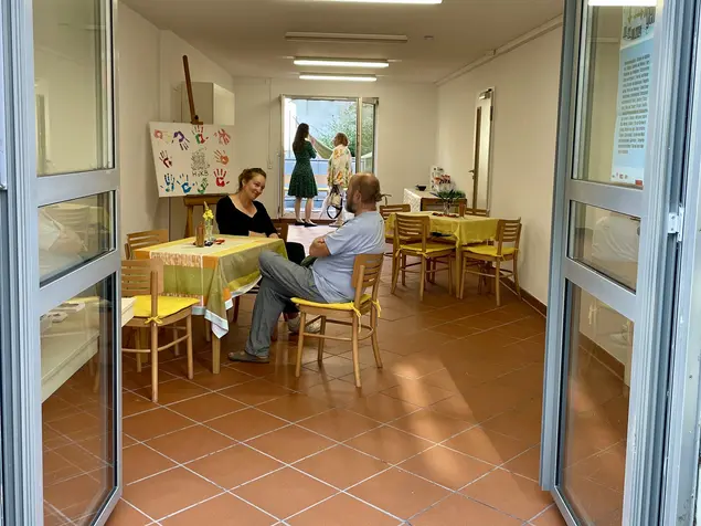 Blick in den Veranstaltungsraum