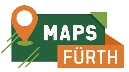 Logo mit Schriftzug Maps Fürth