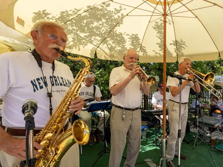 Arvids Jazz Company beim Jazz-Frühschoppen des Lions Club Fürth