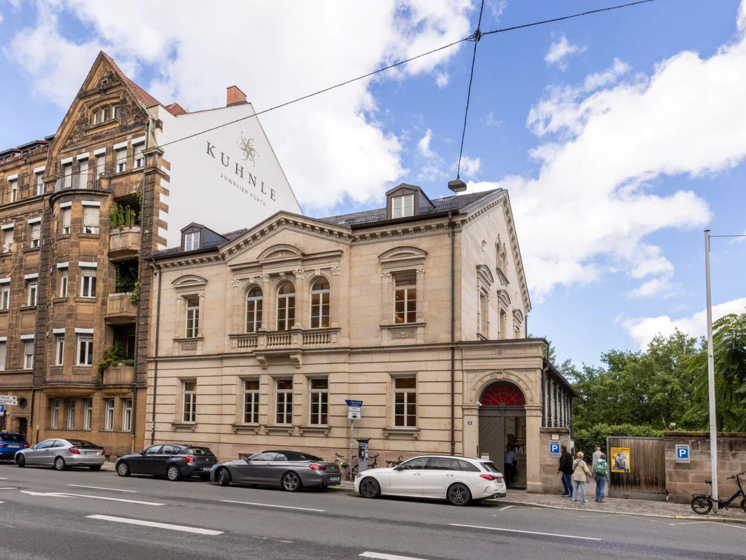 Das denkmalgeschützte Gebäude wurde 1857 erbaut.