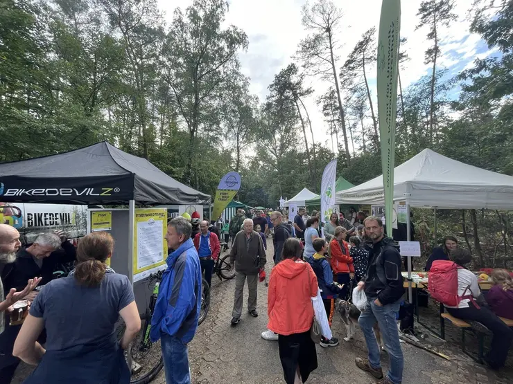 Momentaufnahme vom Stadtwaldfest 2022