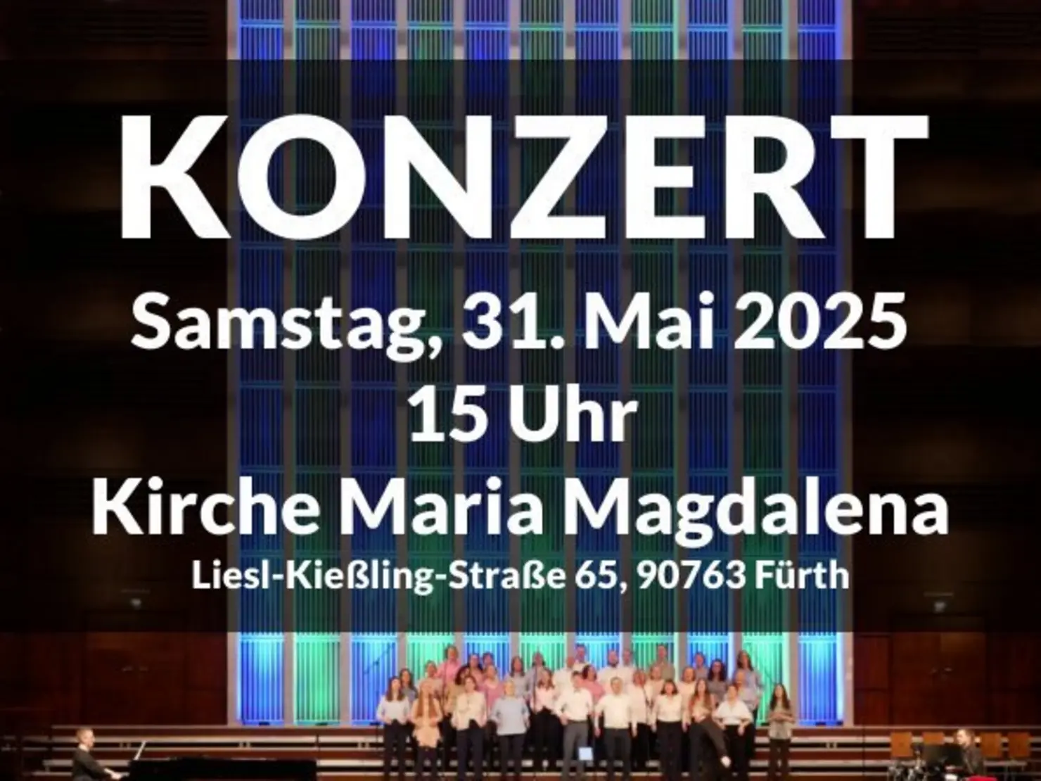 Konzert can carmina in Fürth