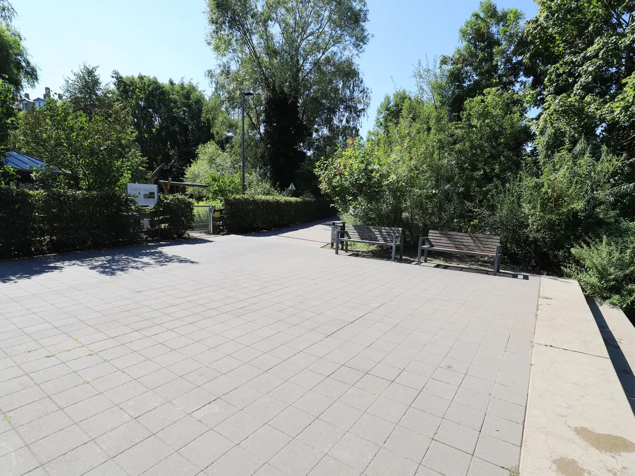 Interkultureller Garten an der Uferpromenade Interkultureller Garten an der Uferpromenade
