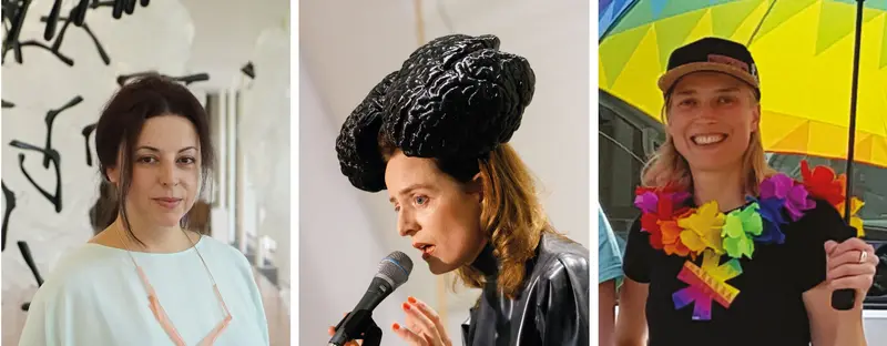 Elisabeth Thallauer, Anna Steward und Katrin Riedl Portraibilder von Elisabeth Thallauer, Anna Steward und Katrin Riedl