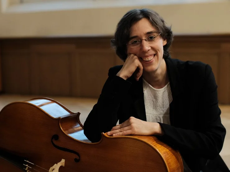 Cellistin im Henze-Portraitkonzert: Hanna Hesse. Foto: Tim Neiertz