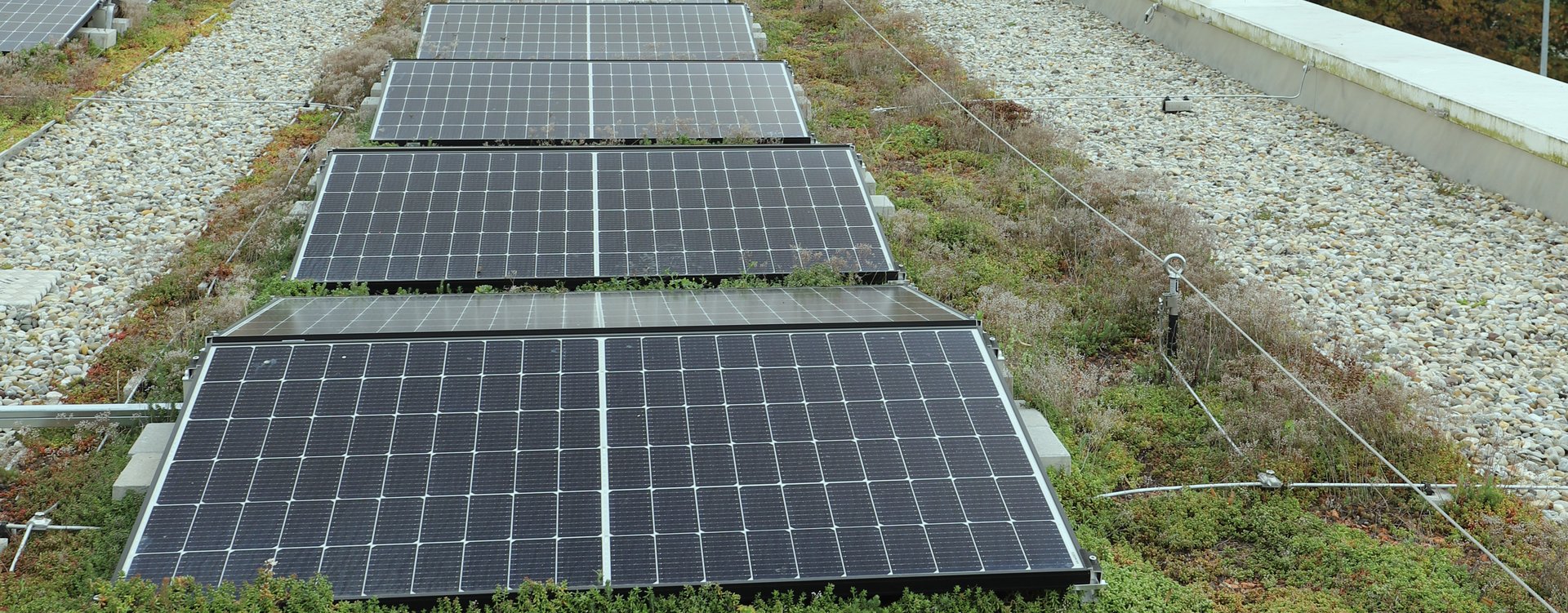 PV-Anlage auf einem Dach