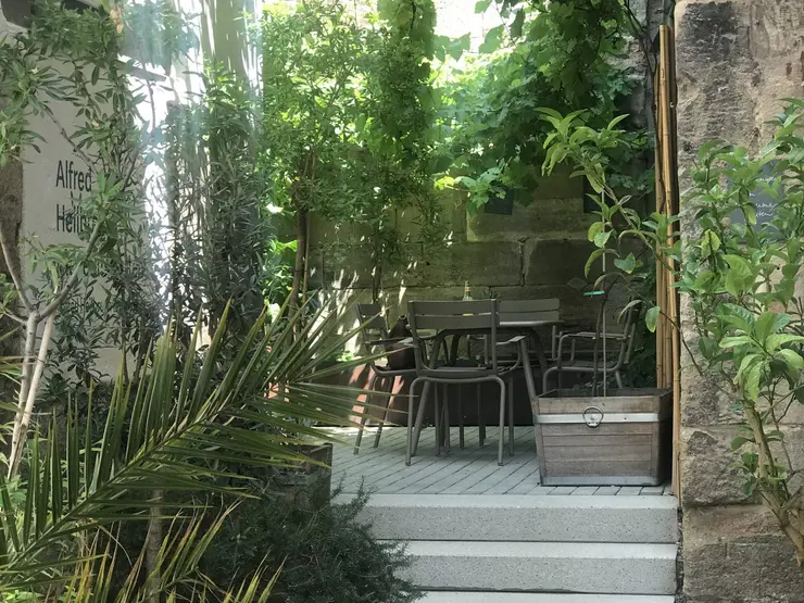 Blick in den Alfred Heilbronn Museumsgarten