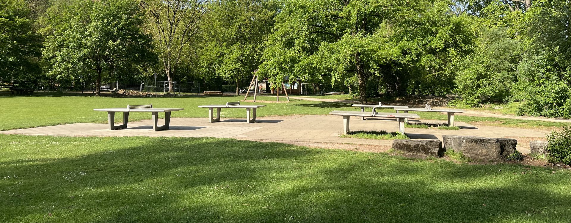 Tischtennisplatten Stadtpark Tischtennisplatten im Stadtpark